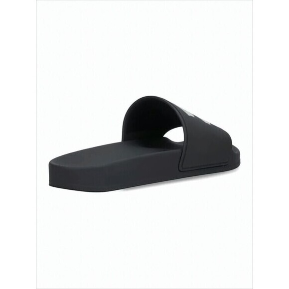 Balenciaga Geometric Logo Black Slide Sandal With Minimalist Aesthetic - NWT main image 2